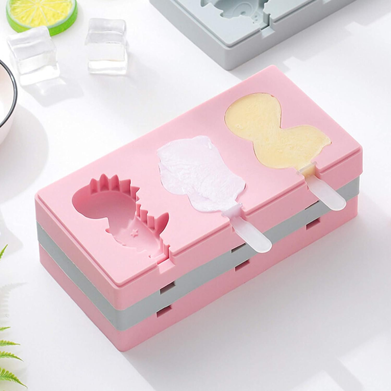 8188 Silicone Popsicle Molds, Reusable Ice Cream Molds With Sticks And Lids. A Must-Have Popsicle Mold For Summer. 8188 Silicone Popsicle Molds, Reusable Ice Cream Molds With Sticks And Lids. A Must-Have Popsicle Mold For Summer.